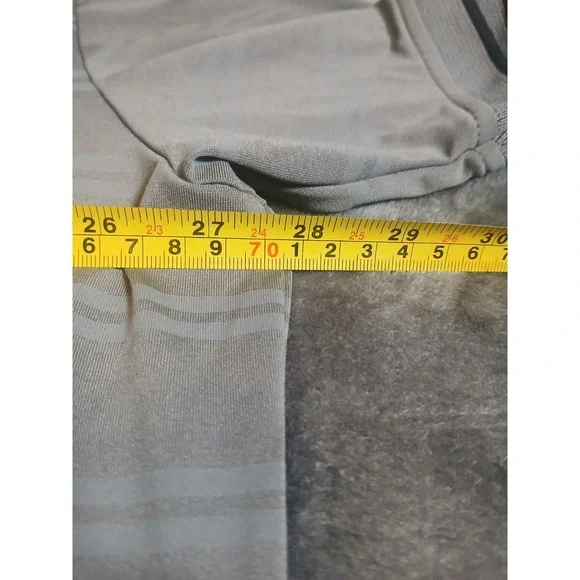 Callaway Opti-Dri Polo Mens XXL 2XL Gray Performance Striped Short Sleeve Shirt - Picture 8 of 10